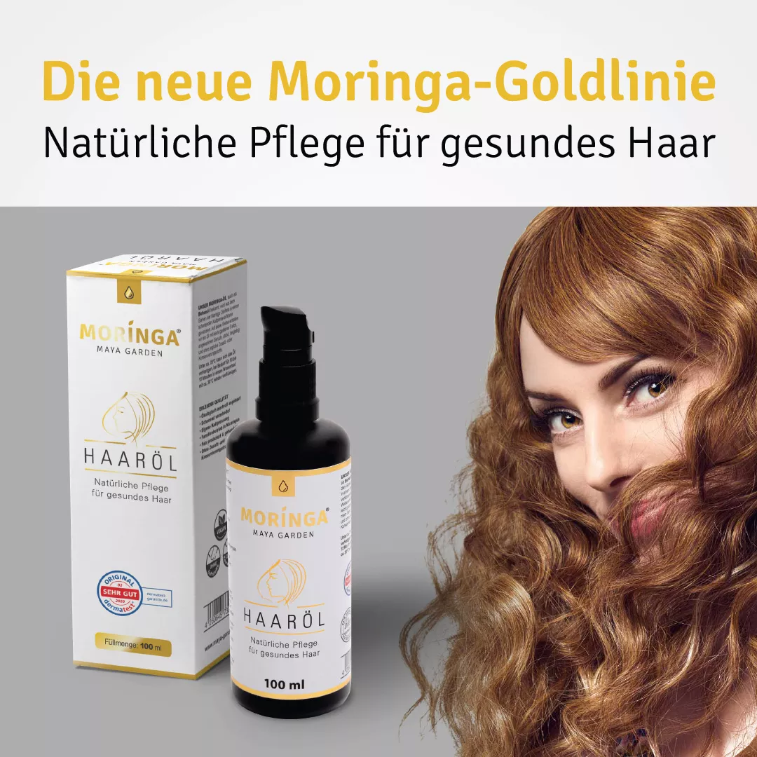 Moringa Kosmetik-Haaröl für die Frau, 100ml