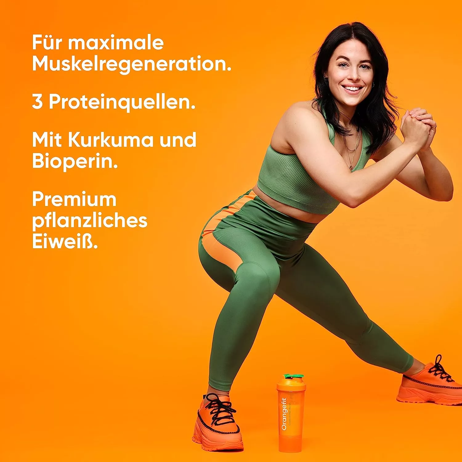 Orangefit Blend Protein Shake Vanille Geschmack Emotion