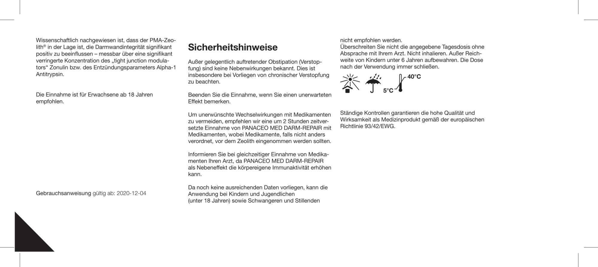 Zeolith_Pulver_Kaufen_Panaceo_MED_Darm_Repair_Kapseln_200_Etikett_Seite2