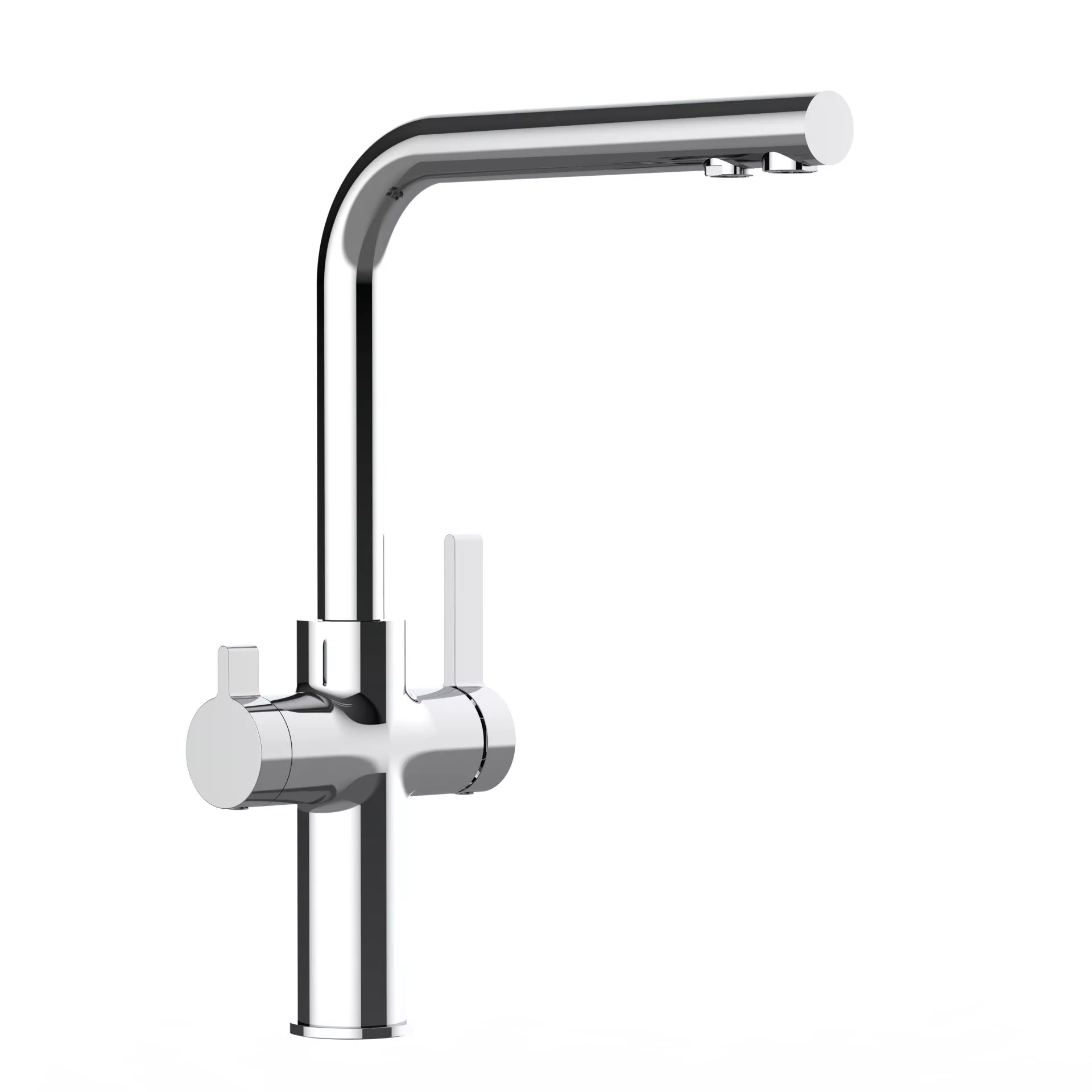 Alvito 3-4-Wege-Armatur Paola Neo verchromt