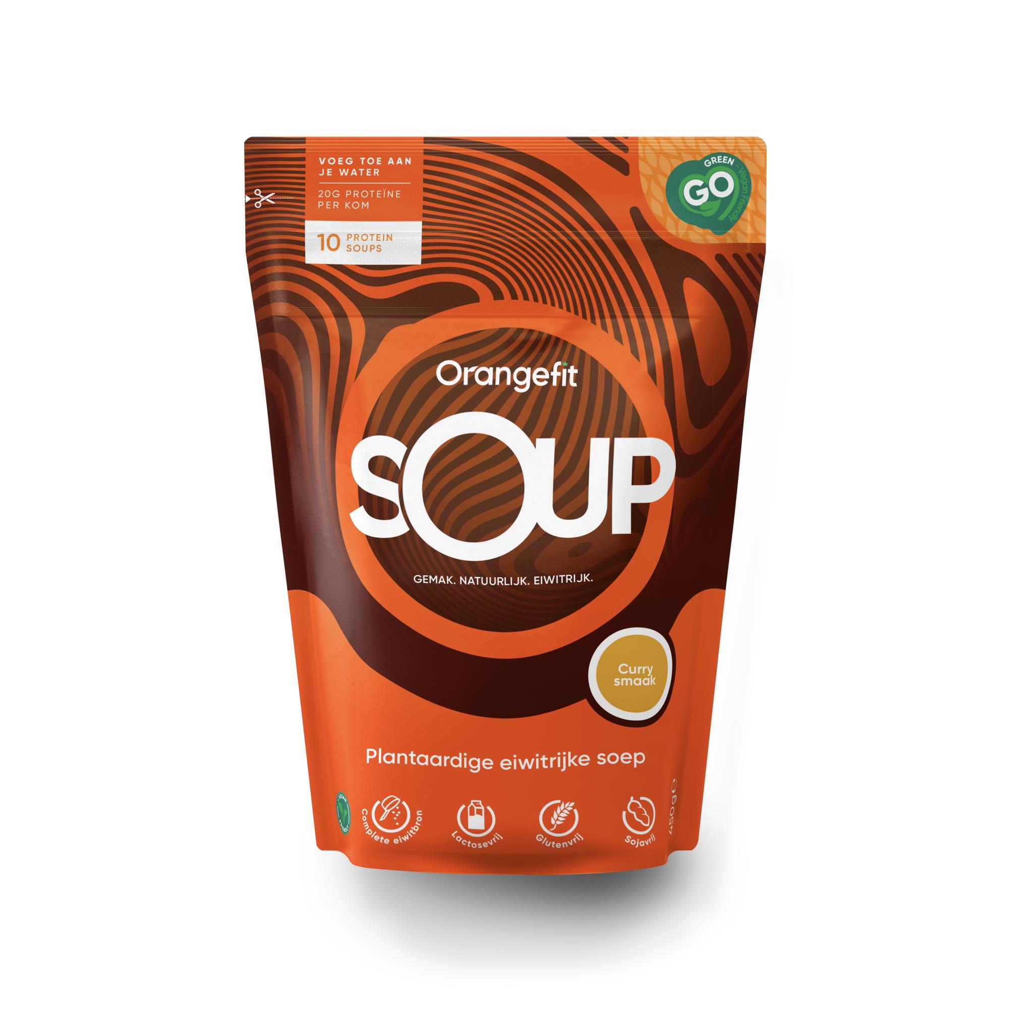 Orangefit Protein-Suppe Curry, 450g