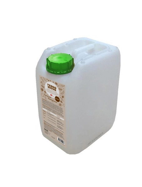 Terra_Biosa_Bodenaktivator_Milchsaeurebakterien_kaufen_10L_Fertigmischung_front, Container, Jerrycan, White plastic, Green cap, Liquid container