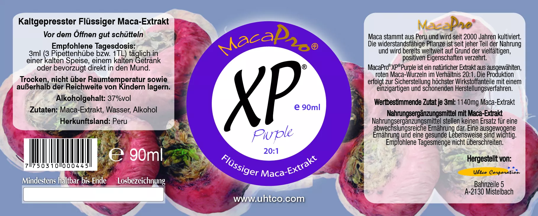 Maca_purple_Extrakt_fluessig_kaufen_90ml_Etikett