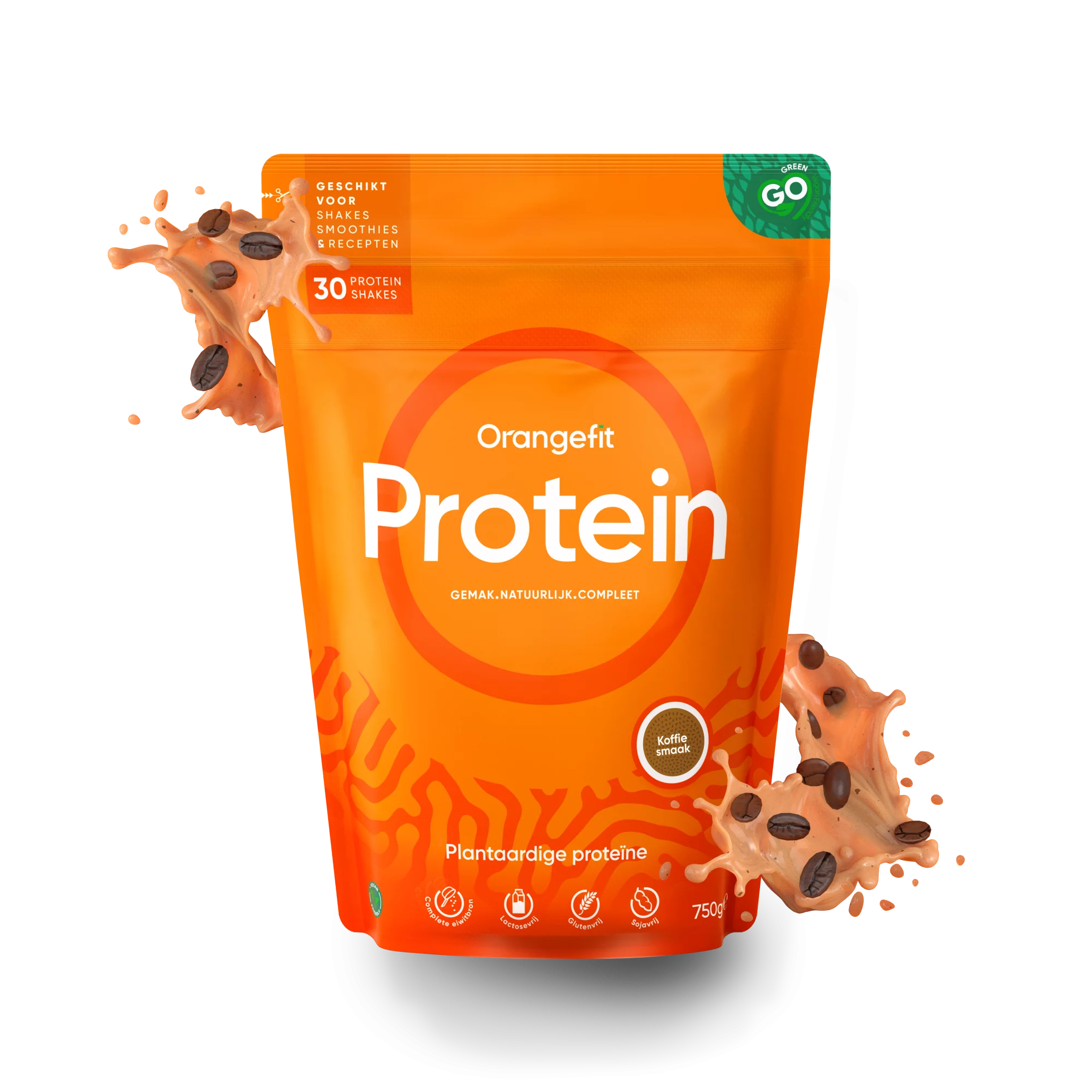 Orangefit Protein-Shake Kaffee, 750g