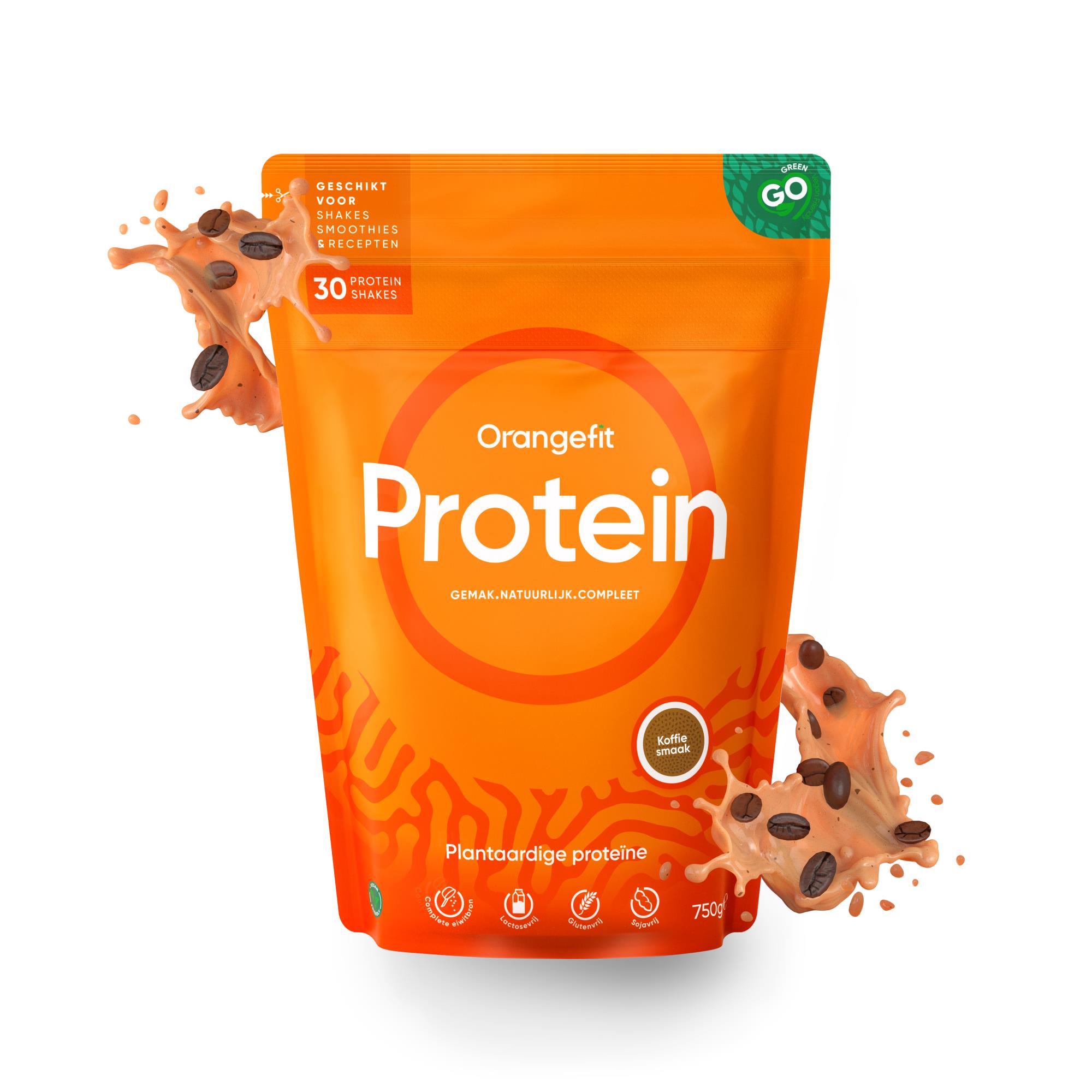 Orangefit Protein-Shake Kaffee, 750g Orangefit Protein-Shake Kaffee, 750g