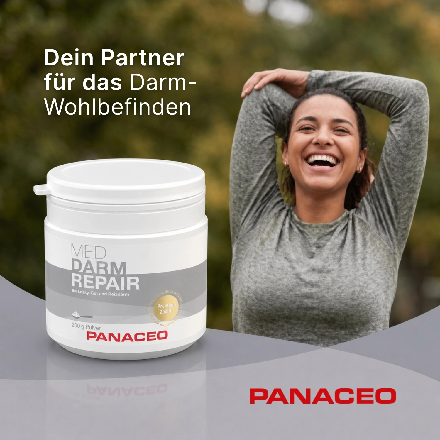 eolith_Pulver_Kaufen_Panaceo_MED_Darm_Repair_Pulver_200g_wohlbefinden, Darmreparaturpulver, Darmgesundheit, Leaky-Gut, Puder, Panaceo