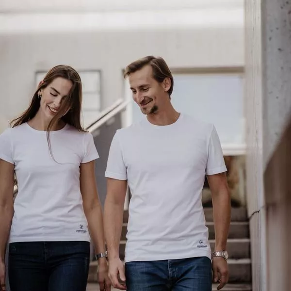 Powerinsole® Shirt - Damen Weiß Größe L Powerinsole® Shirt - Damen Weiß Größe L