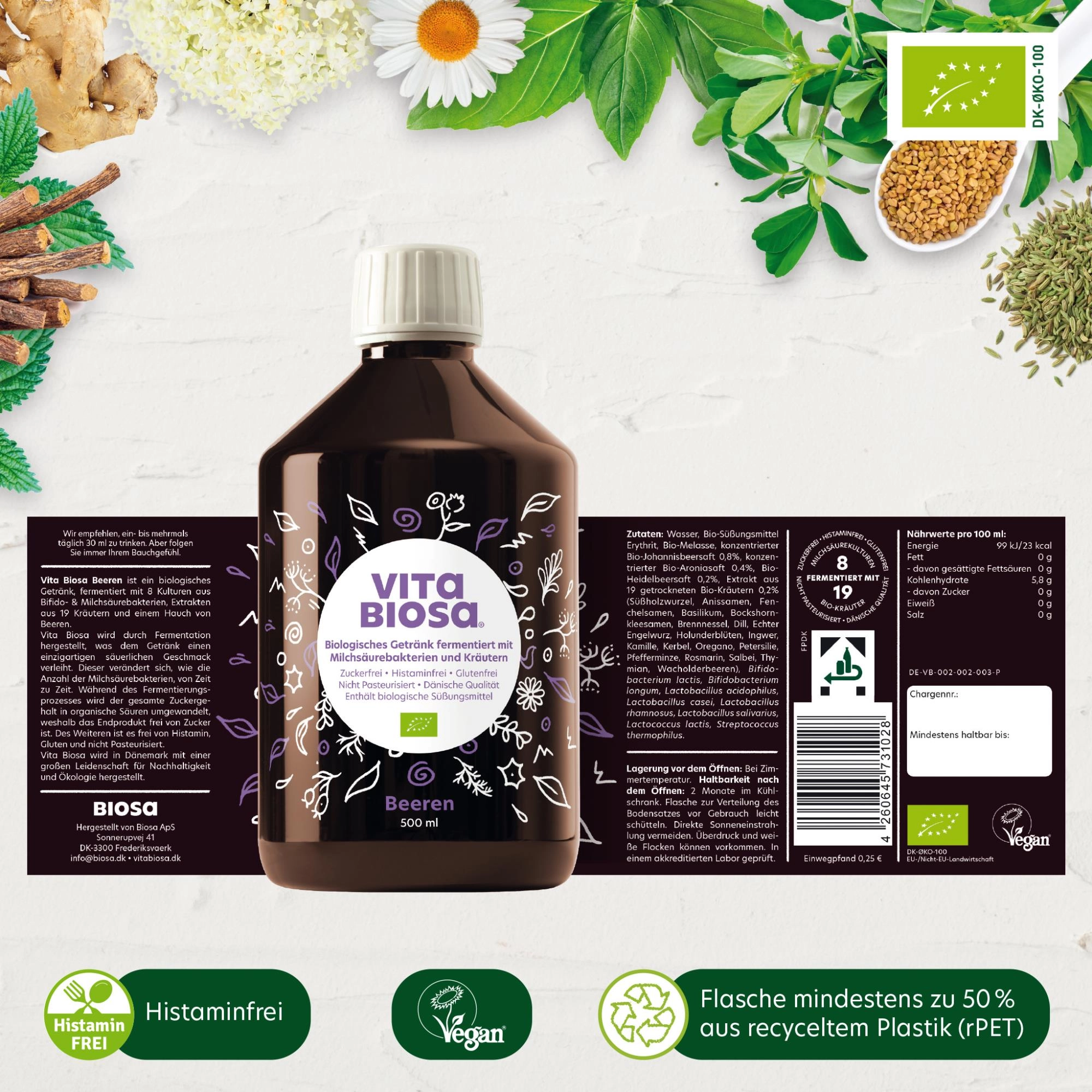 Vita-Biosa-Beeren-500ml_Milchsaeurebakterien_kaufen_Etikett, Beeren, Flüssig, Bio, Fermentiert, Beutel