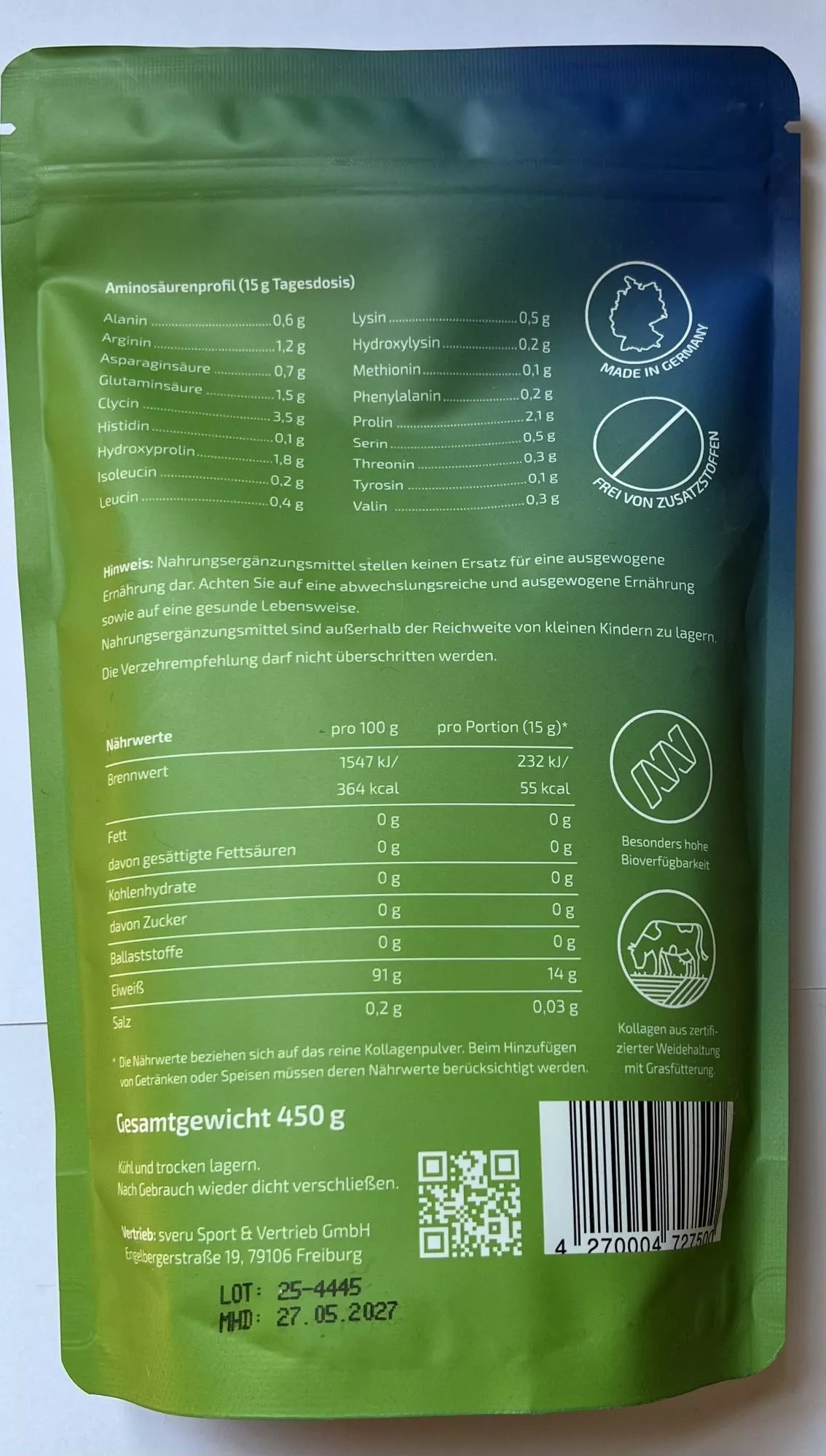 Kombi-Angebot: Kollagen-Pulver & Camu-Camu Kapseln Text