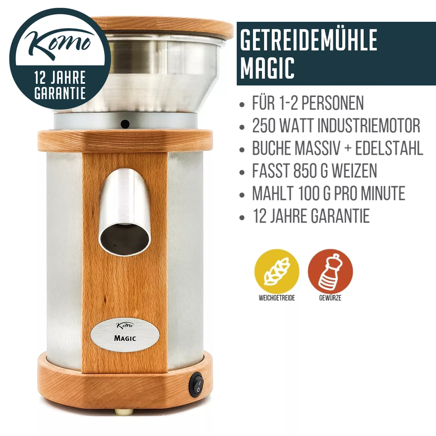 KoMo Getreidemühle Magic