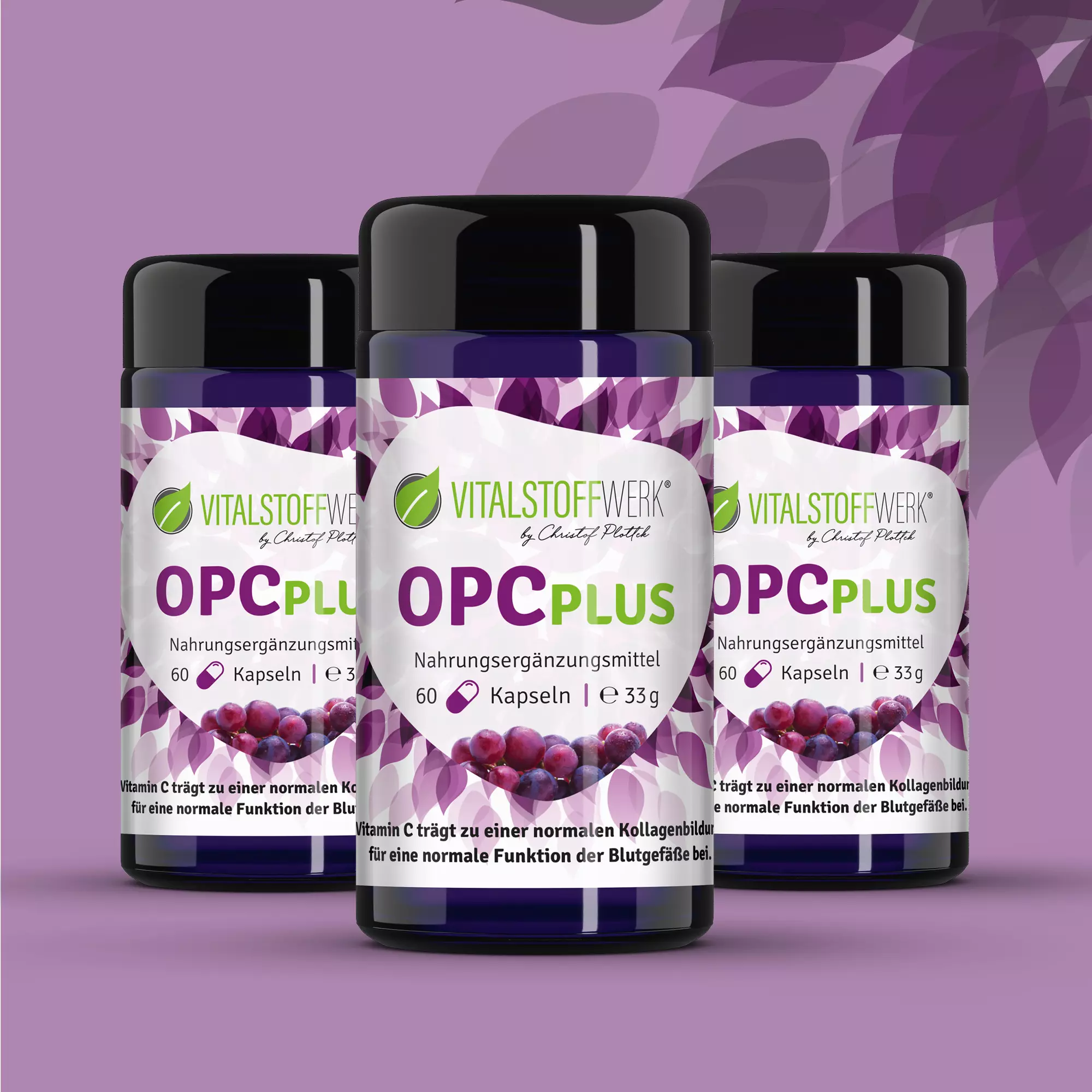 OPC Kapseln 3 mal kaufen Vitalstoffwerk Front