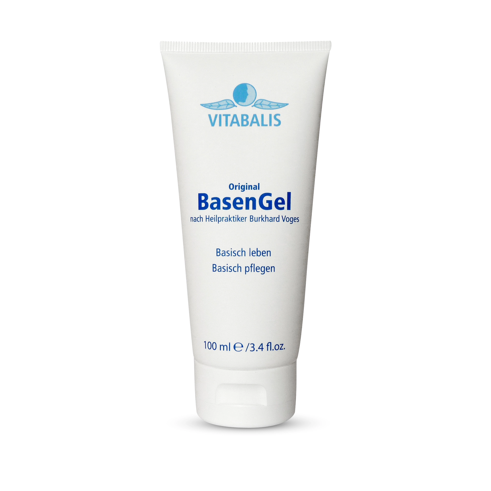 Vitabalis_Basengel_front, BasenGel, Körperpflege, Tube, Mengenangabe 100 ml, Vitabalis