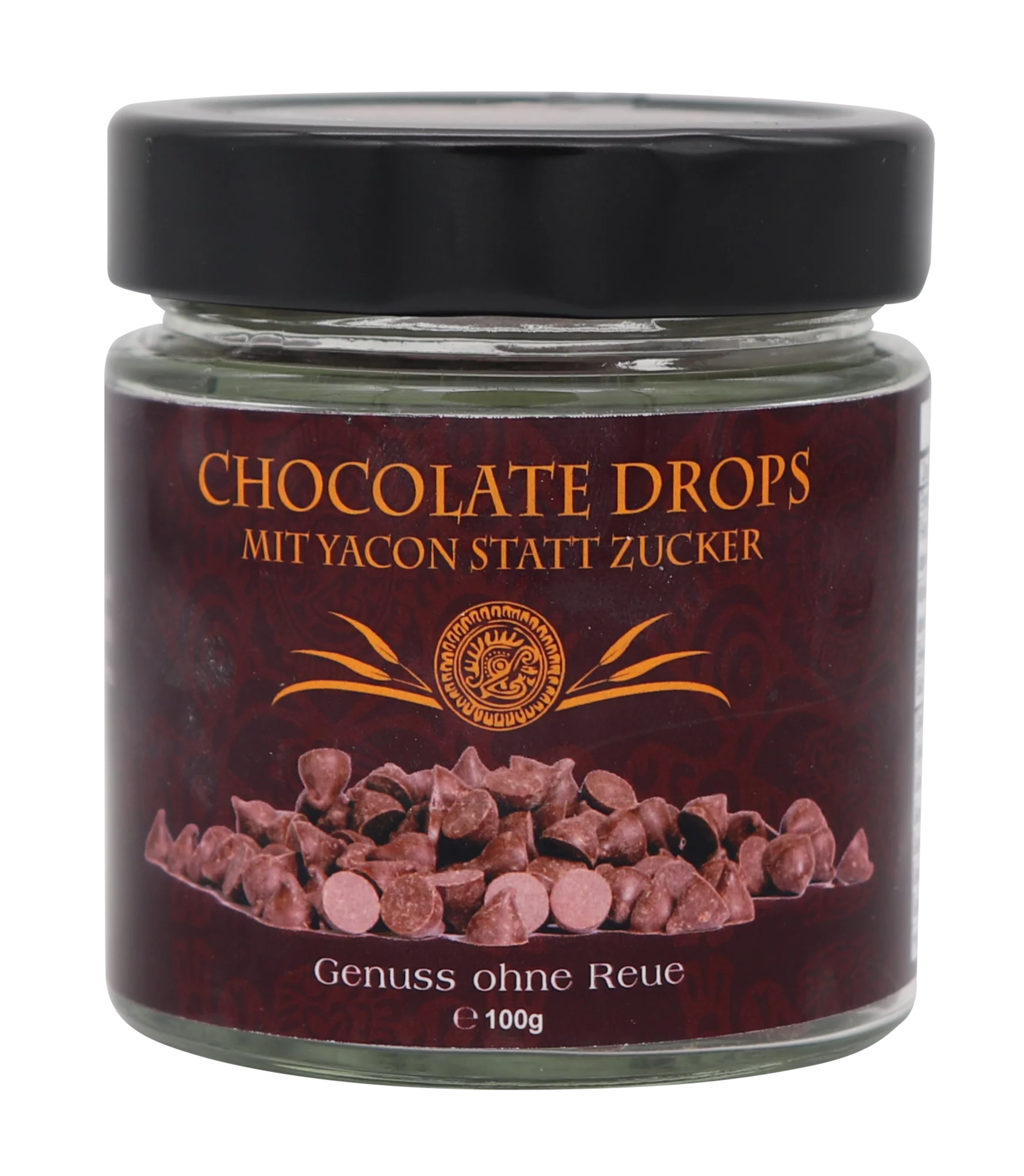 Yacon Schoko-Drops 100g, Diabetiker geeignet
