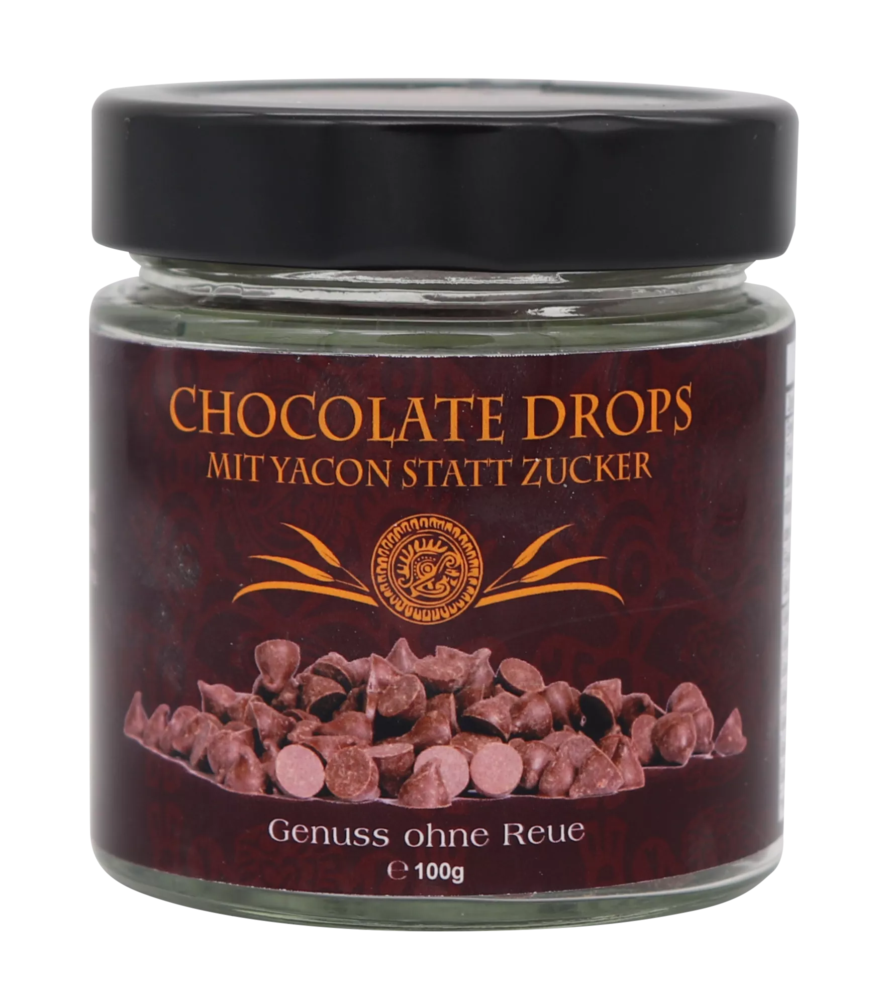 Yacon Schoko-Drops 100g, Diabetiker geeignet