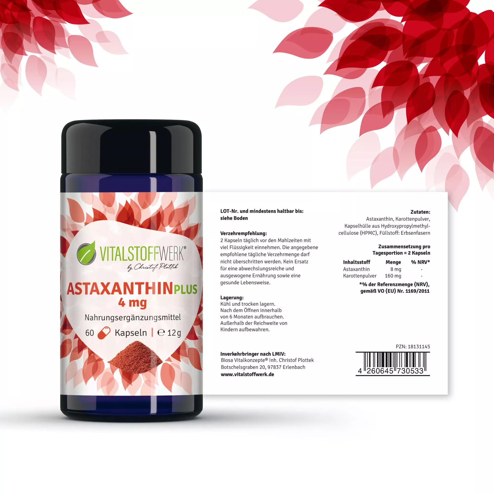 Astaxanthin_Kapseln_kaufen_60_Stueck_Vitalstoffwerk_Etikett Astaxanthin_Kapseln_kaufen_60_Stueck_Vitalstoffwerk_Etikett