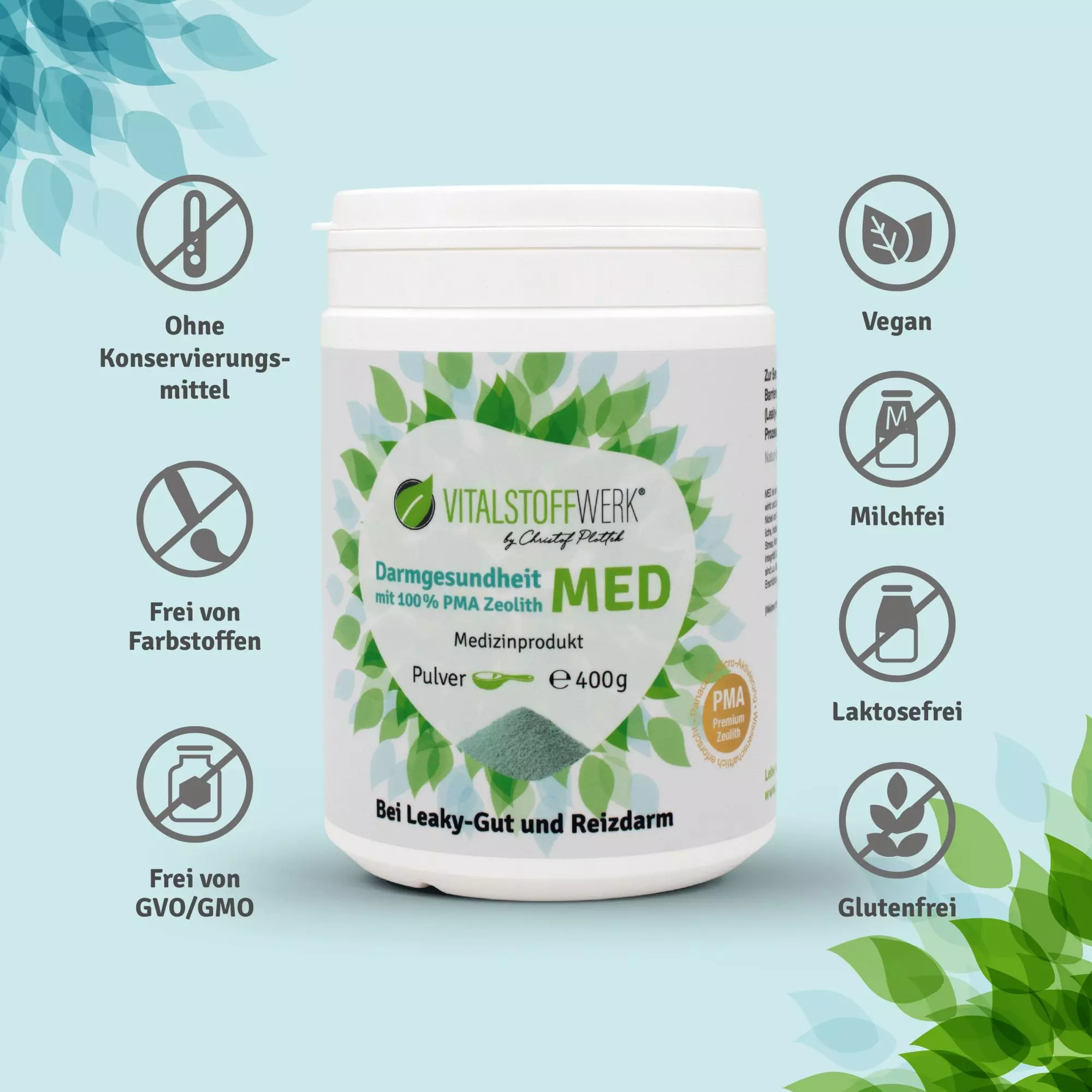 Zeolith_Pulver_kaufen_Darmgesundheit_Vitalstoffwerk_MED_400g_Vorteile