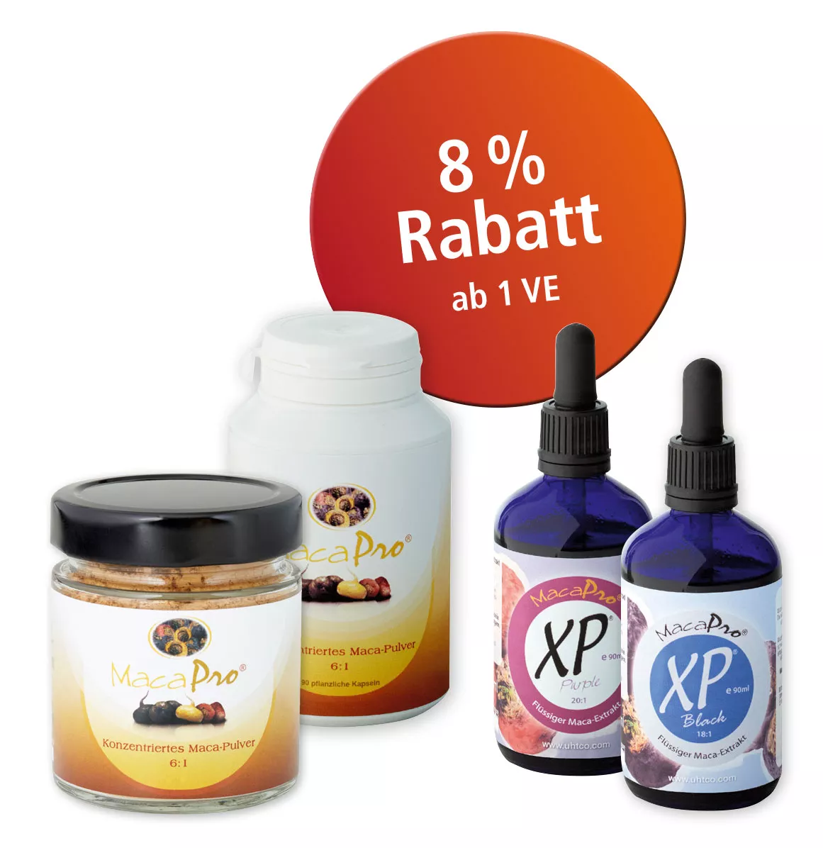 Konzentriertes Maca Pulver 120g 6:1, bio Konzentriertes Maca Pulver 120g 6:1, bio