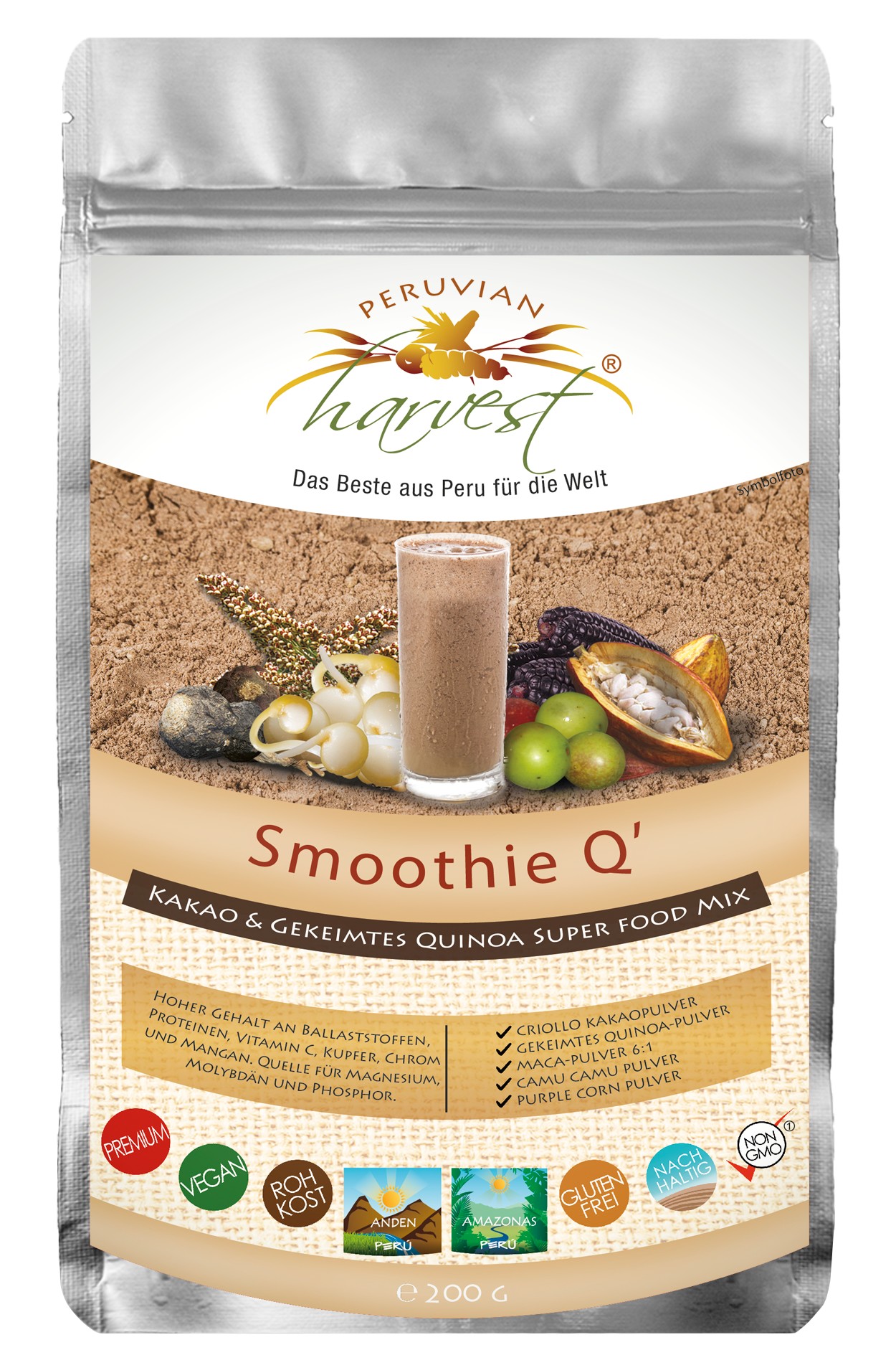 Smoothie Q - Superfood Mix, 200 g Smoothie Q - Superfood Mix, 200 g