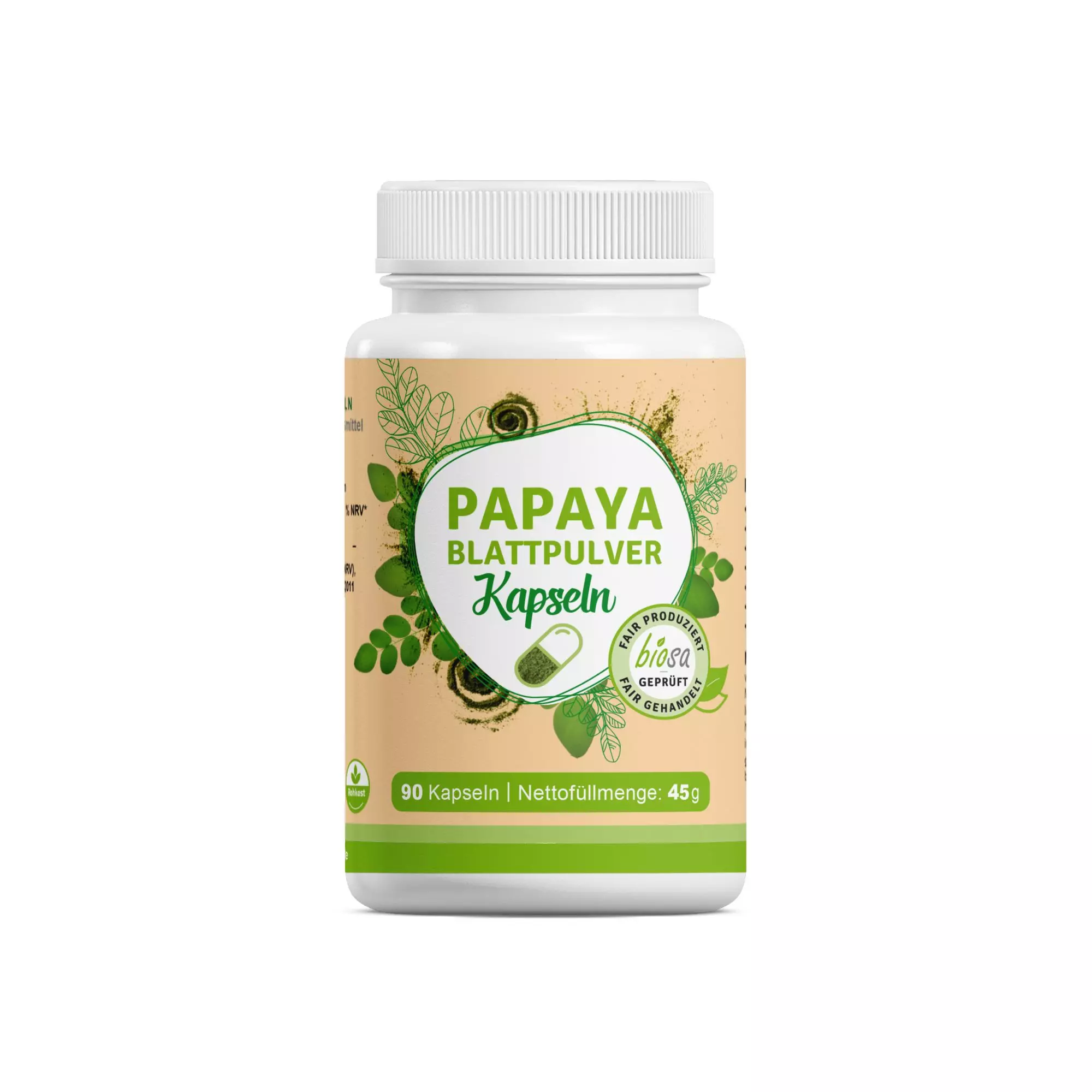 moringa-maya_garden-papaya-kapseln-front, Kräuter, Pflanze, Mayonaise, Astragalus