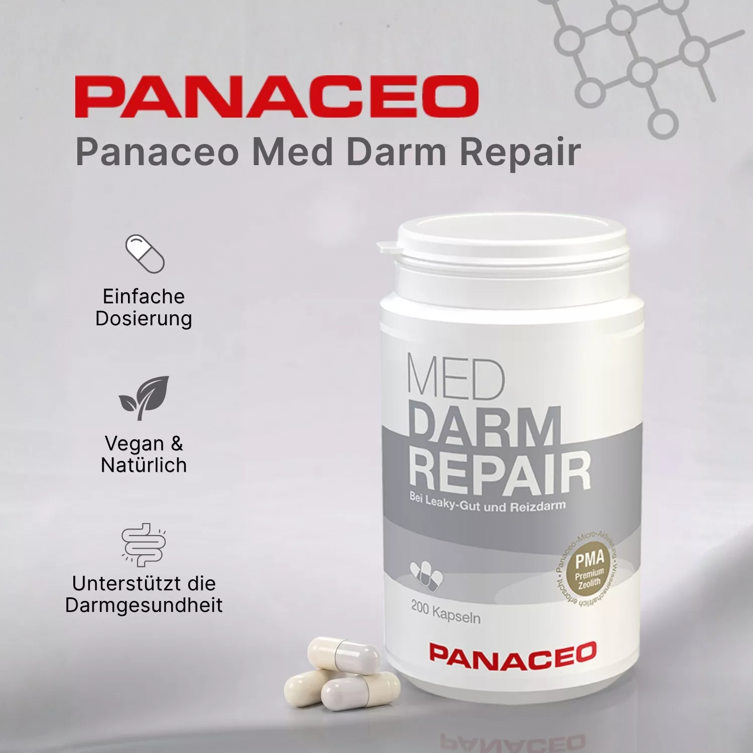Zeolith_Pulver_Kaufen_Panaceo_MED_Darm_Repair_Kapseln_200_vorteile