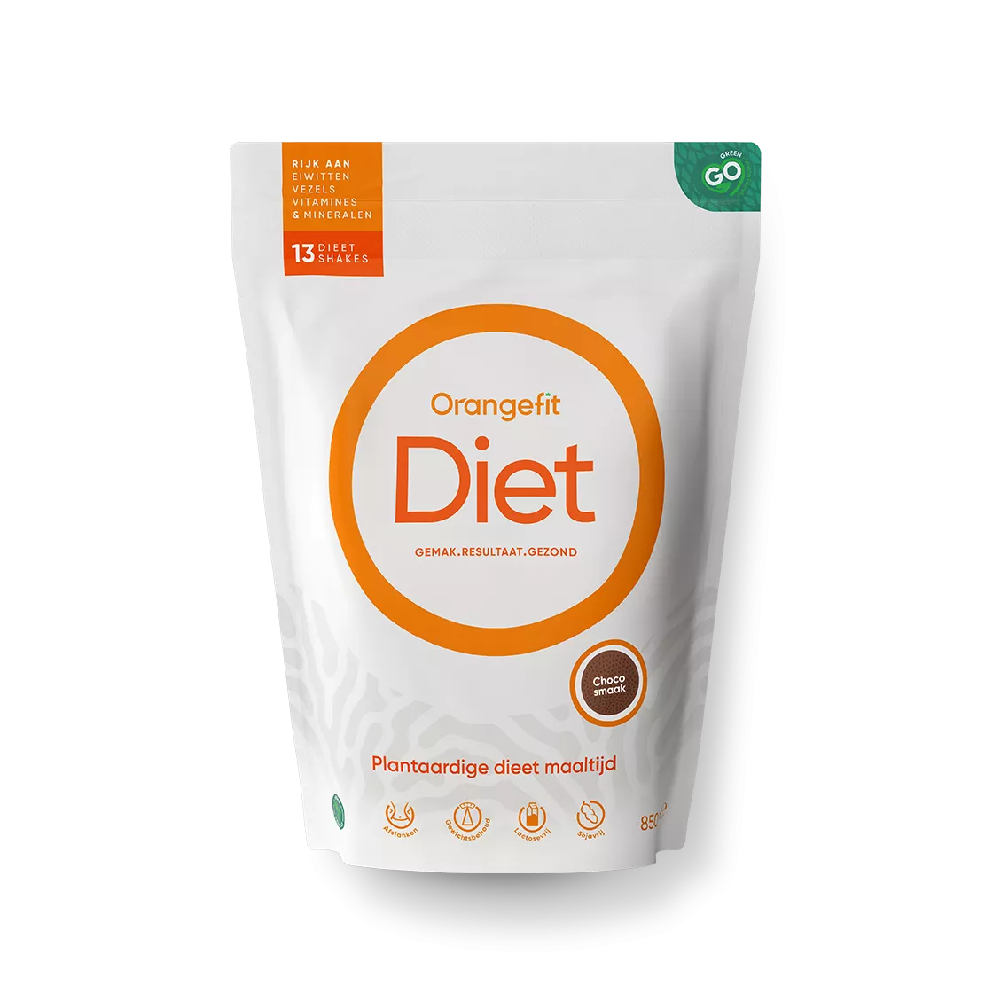 Abnehm Shake kaufen Orangefit Diet Schoko front
