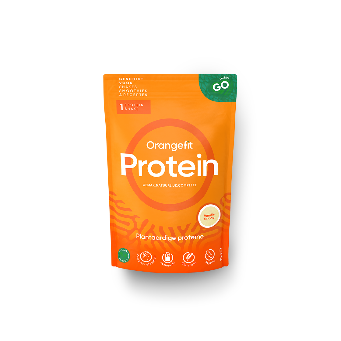 Orangefit Protein-Shake Portionsbeutel Vanille, 25g