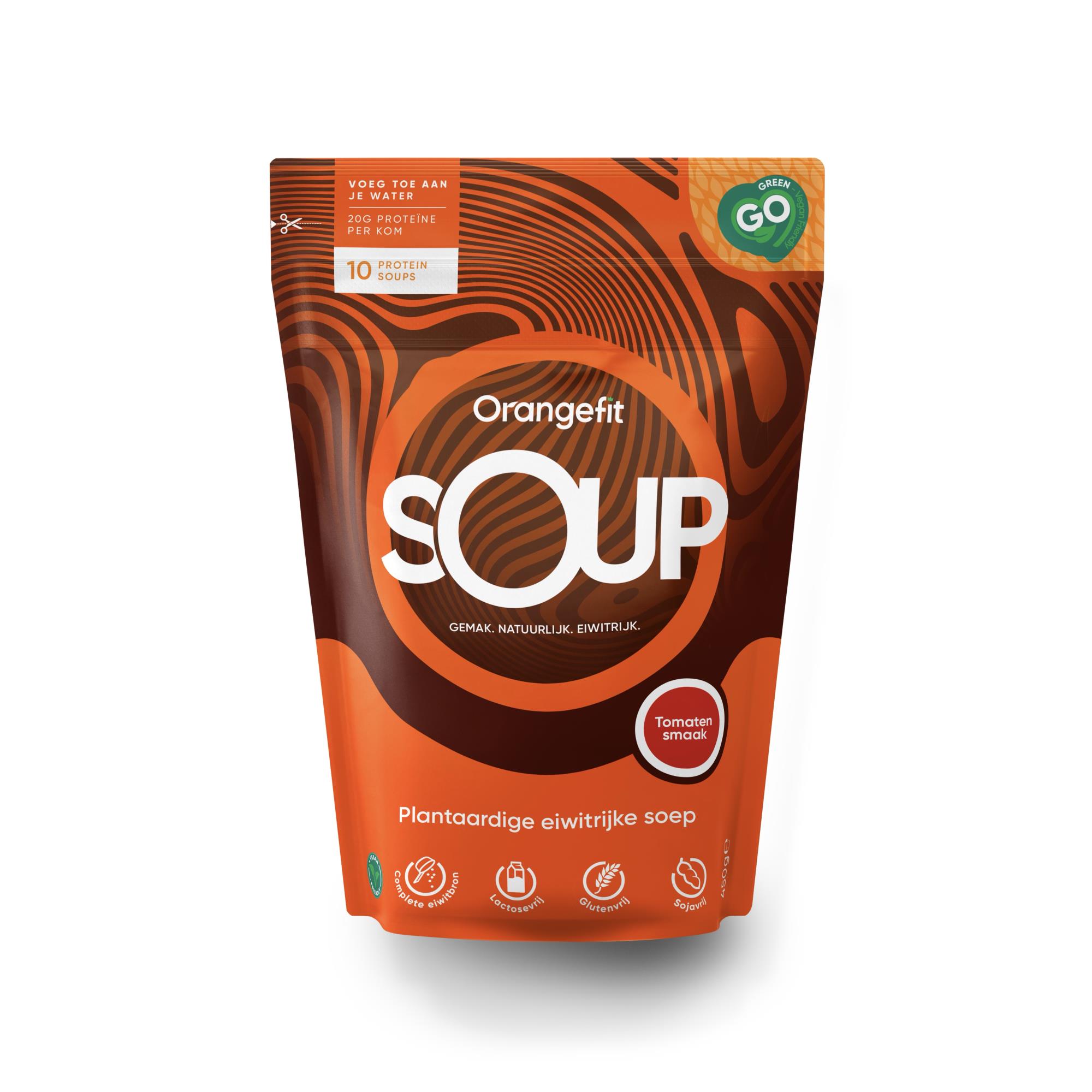 Orangefit Protein-Suppe Tomate, 450g
