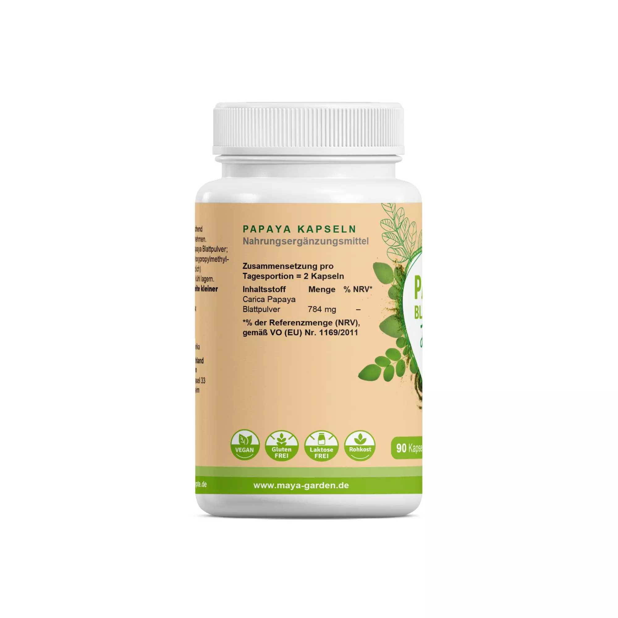 moringa-maya_garden-papaya-kapseln-Seite-2, Kräuter, Pflanze, Astragalus, Blume