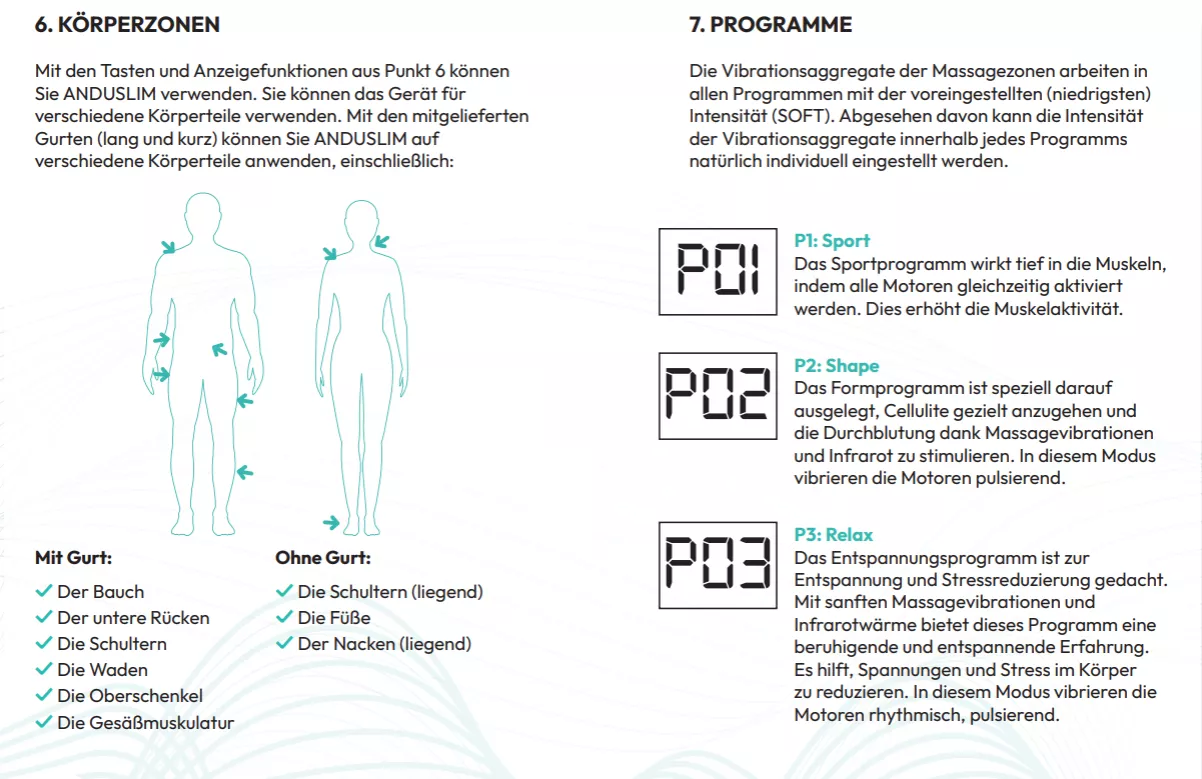 Anduslim_Andullation_Schmerztherapie_Bauchgurt_Massage_Programme Anduslim_Andullation_Schmerztherapie_Bauchgurt_Massage_Programme