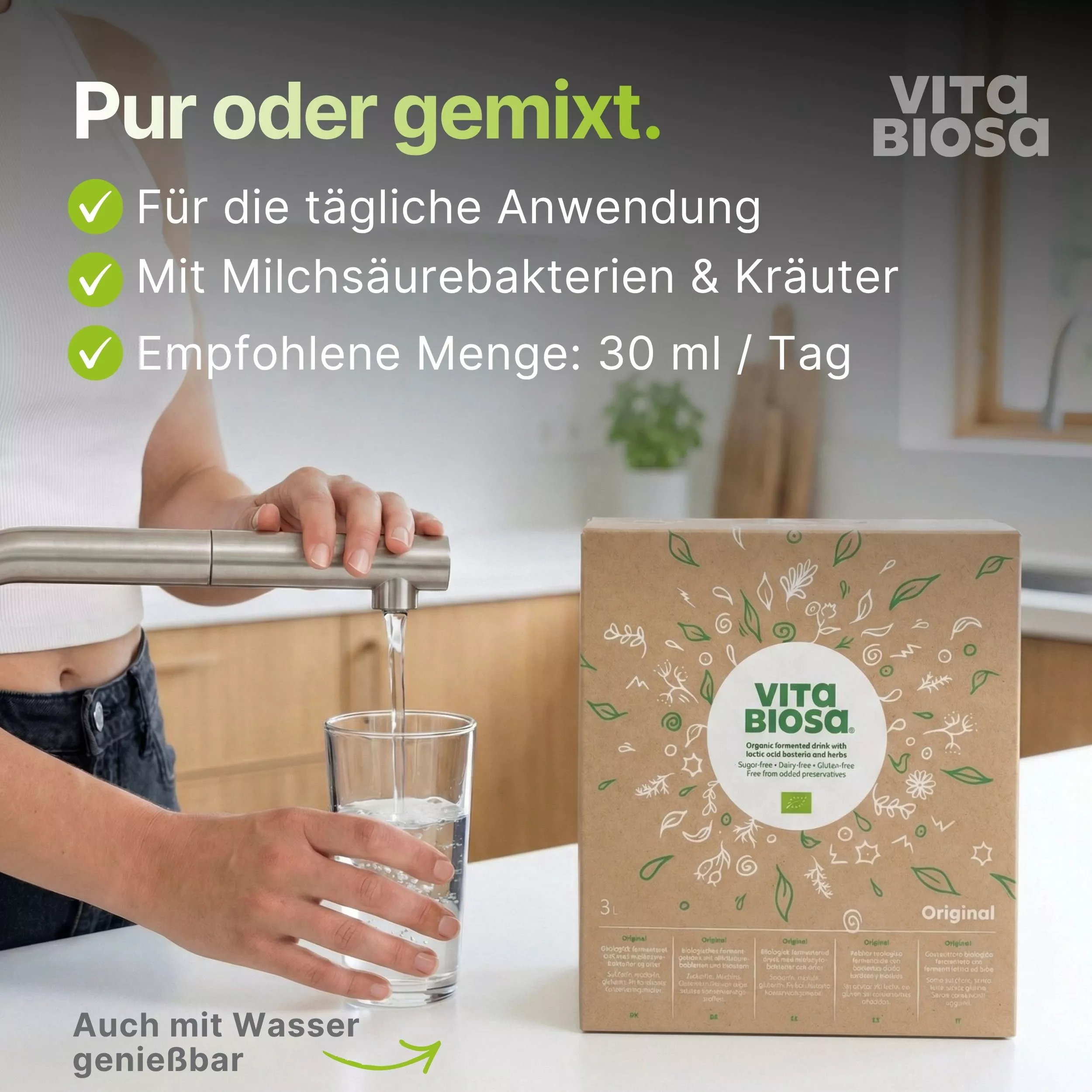 Vita Biosa Original 3L Bag-in-Box Milchsaeurebakterien kaufen Anwendung Vita Biosa Original 3L Bag-in-Box Milchsaeurebakterien kaufen Anwendung