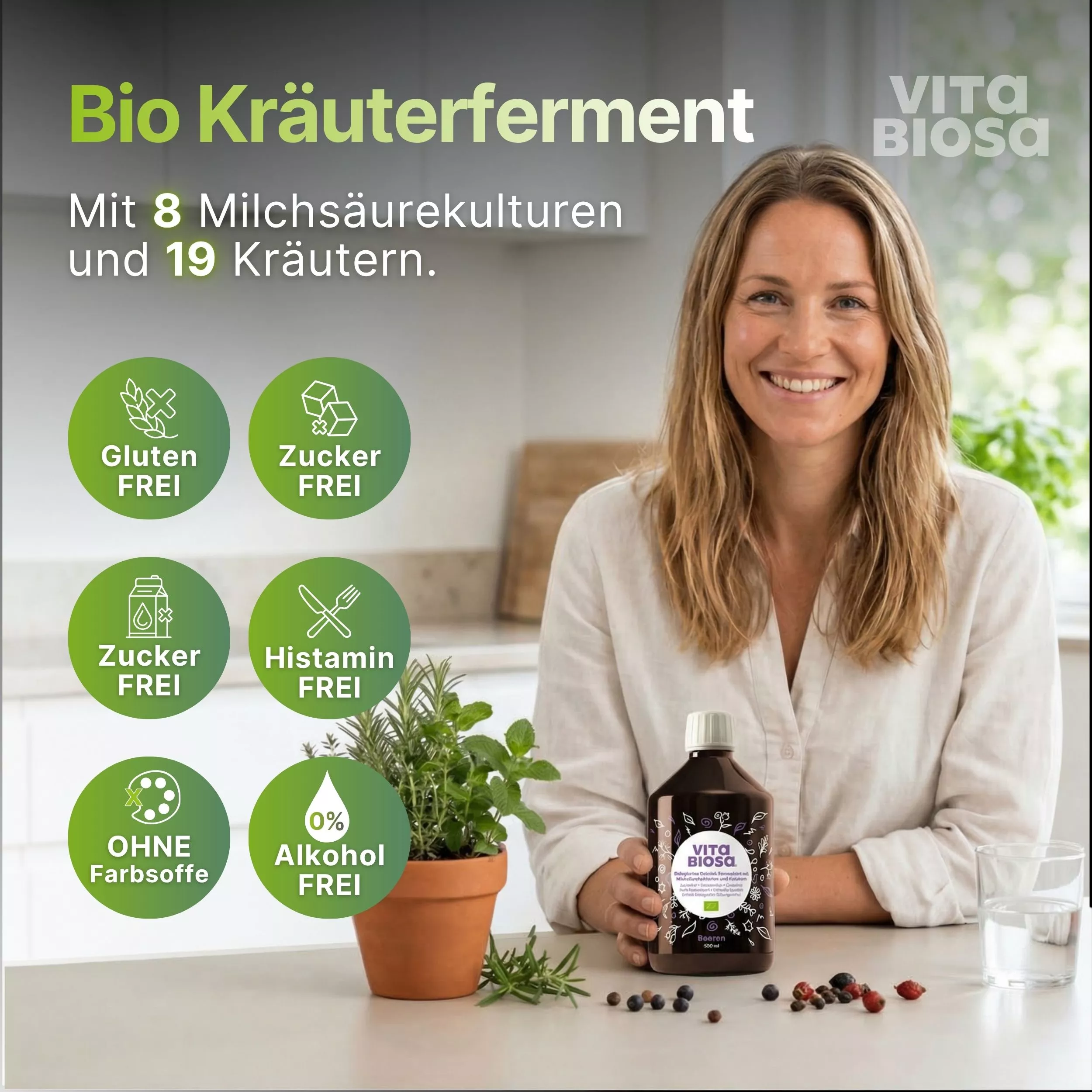 Vita_Biosa_Beeren_1L_Bag-in-Box_Milchsaeurebakterien_kaufen_Vorteile, Bio, Kräuterferment, Milchsäuregatur, Zuckerfrei, Histaminfrei, Bio, Kräuterferment, Milchsäurekulturen, Zucker frei, Histamin frei