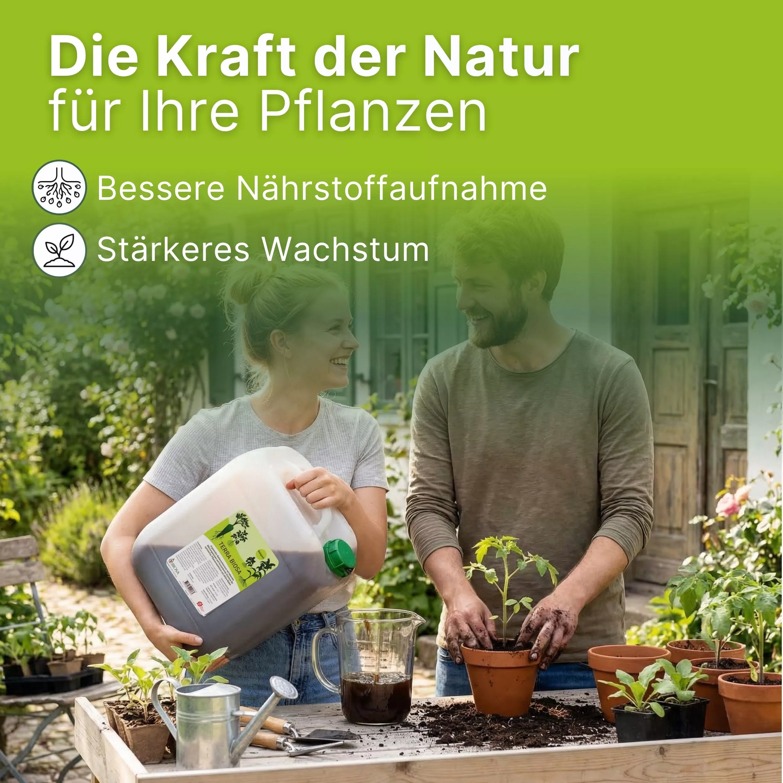 Terra_Biosa_Bodenaktivator_Milchsaeurebakterien_kaufen_10L_Fertigmischung_natur, Garten, Gärtner, Pflanzen, Topfpflanzen, Gießkanne
