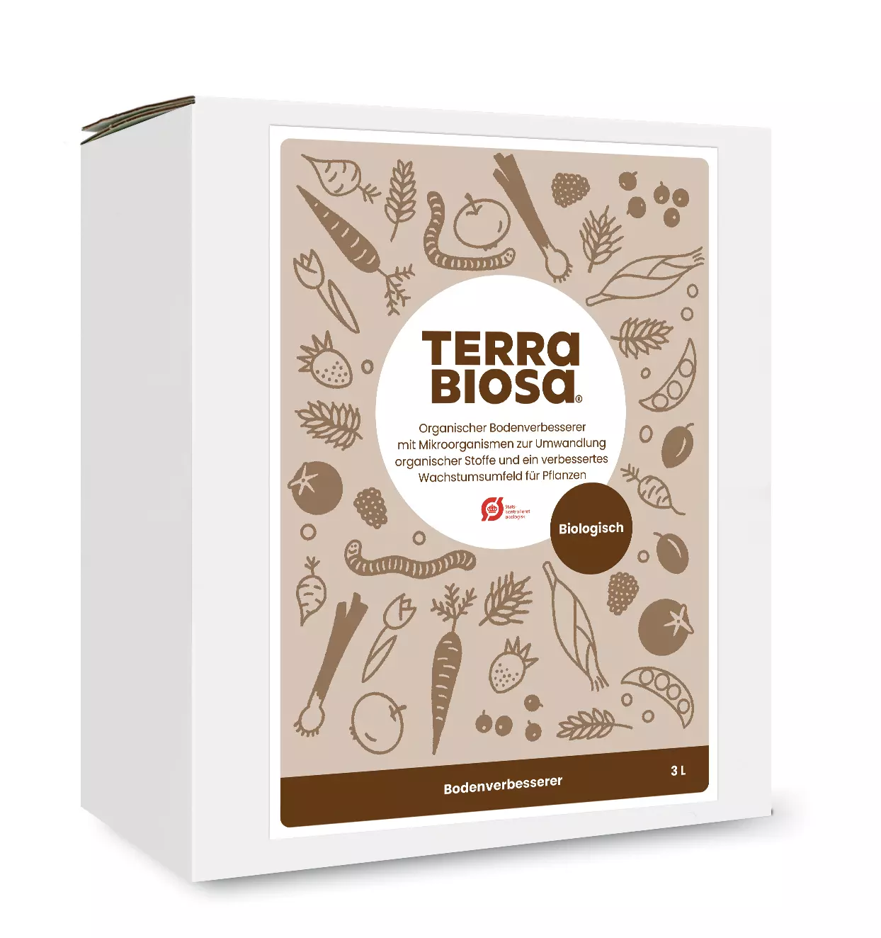 Bodenaktivator mit Milchsäurebakterien, Terra Biosa 3L