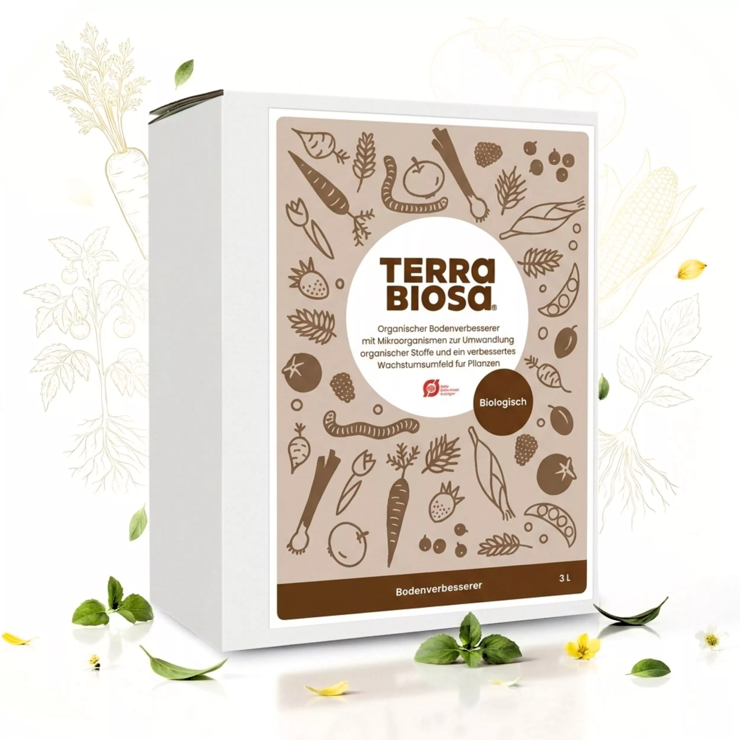 Terra_Biosa_Bodenaktivator_Milchsaeurebakterien_kaufen_3L_front, Bio Aktivboden, Bodenverbesserer, Terra Biosa, Biologisch, 3 L