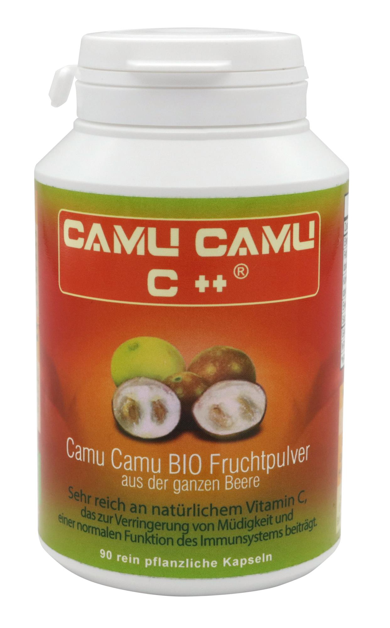 Camu Camu Vitamin C++ 90 Kapseln, bio