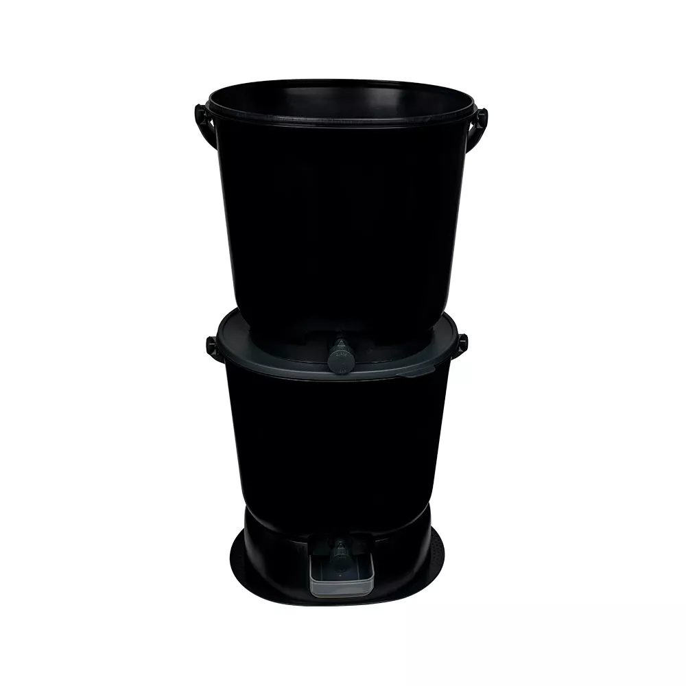Bokashi Essenz Eimer kaufen Schwarz 2er Set Bokashi Essenz Eimer kaufen Schwarz 2er Set