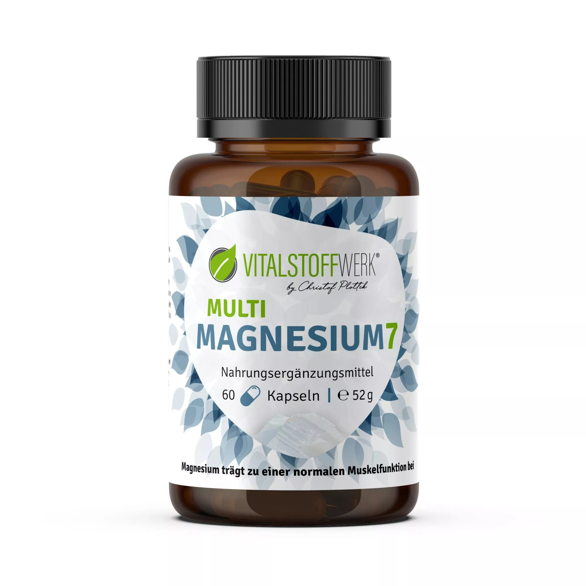 Multi Magnesium 7 kaufen Pulver Kapseln front