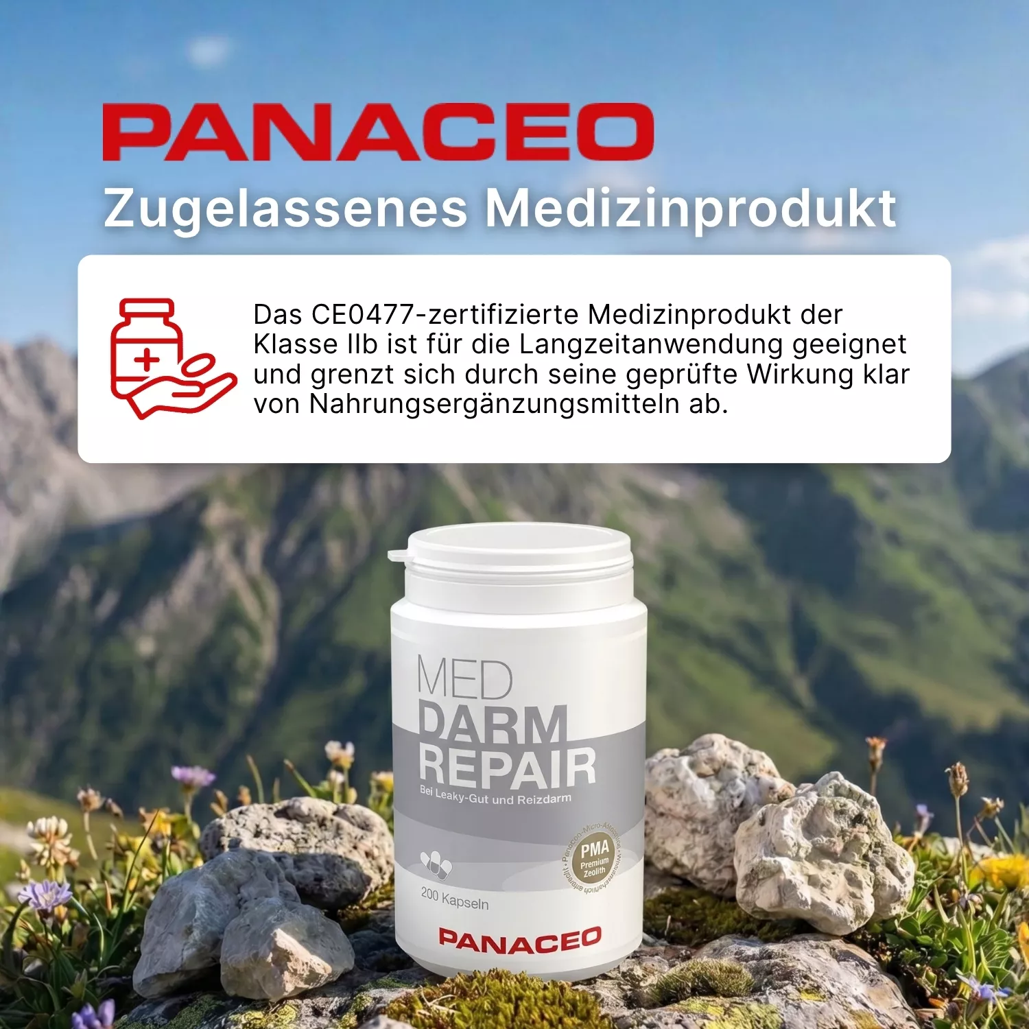 Zeolith_Pulver_Kaufen_Panaceo_MED_Darm_Repair_Kapseln_200_medizinprodukt