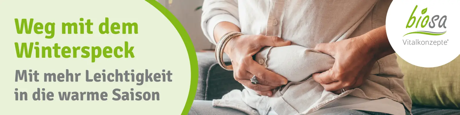 Teaserbild zum Online-Seminar zum Thema "Weg mit dem Winterspeck"