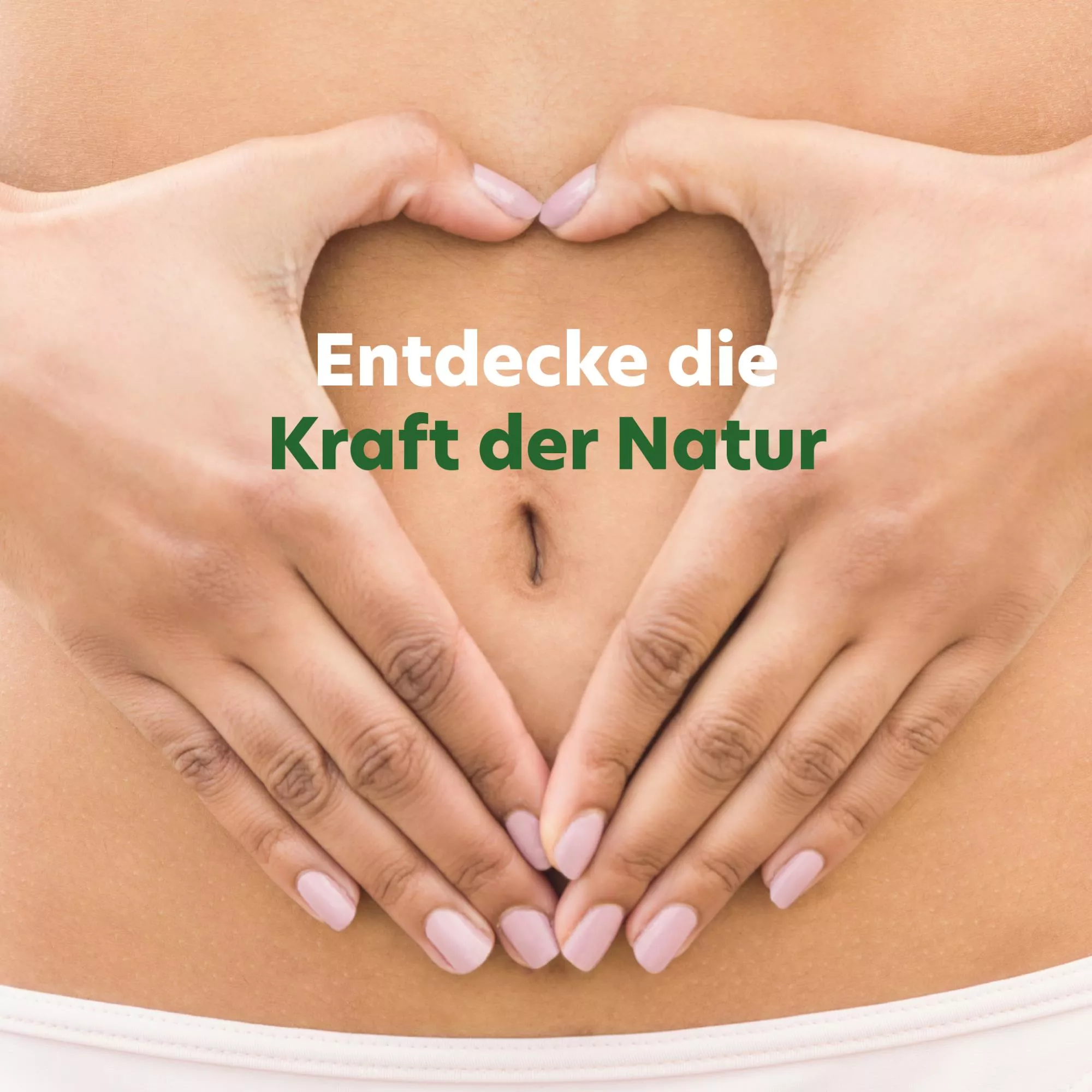 Darmvital Basis Paket bauch, nabel, hände, herzform, haut