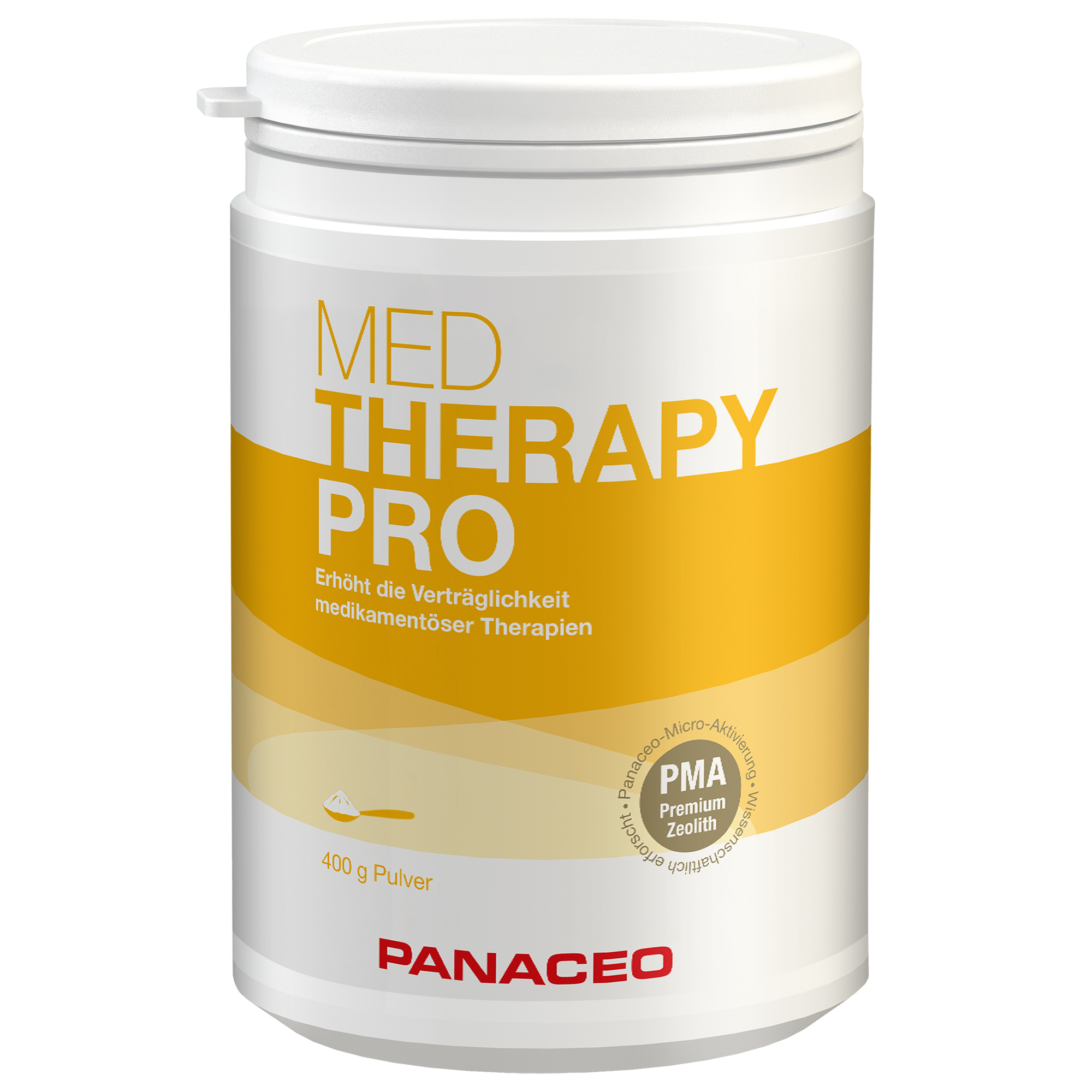 Zeolith_Pulver_kaufen_Panaceo_MED-THERAPY-PRO_Pulver_400g
