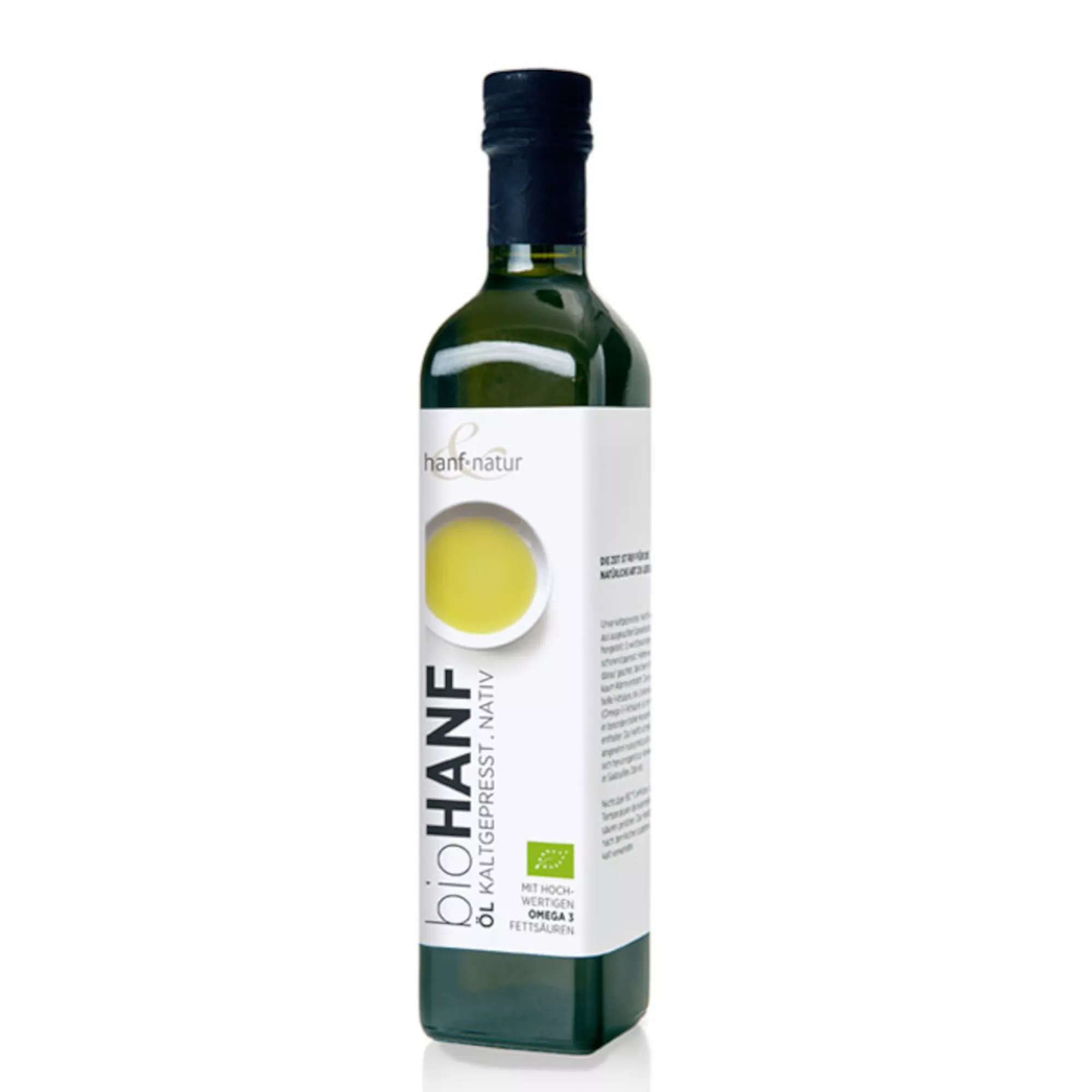 Hanföl 500ml, bio Hanföl 500ml, bio