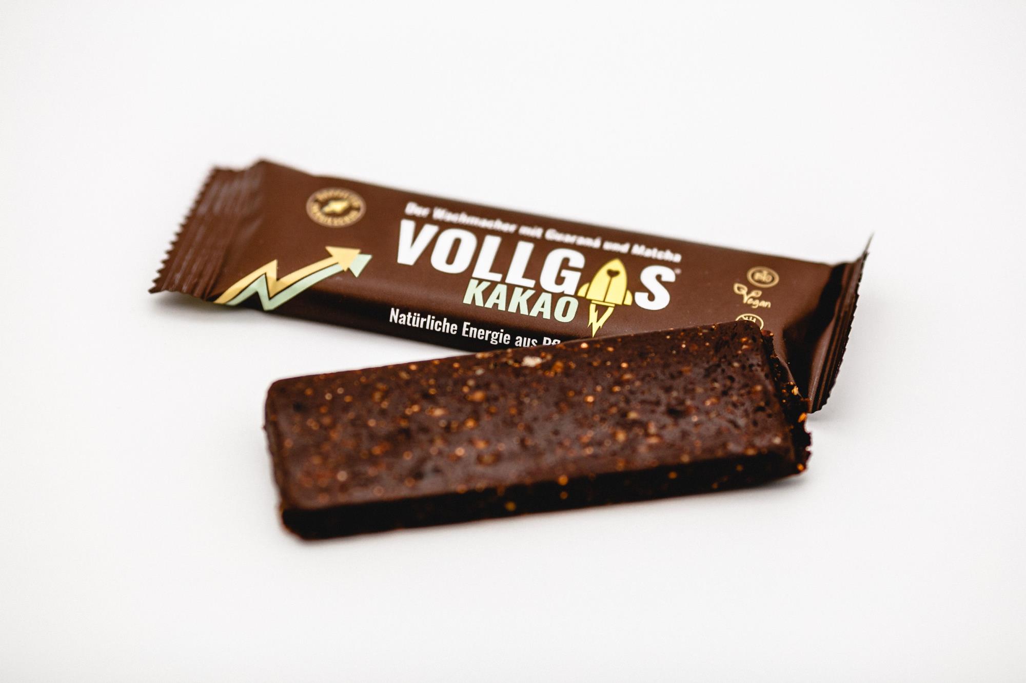 Vollgas-Riegel Kakao, bio