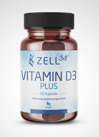 Zell38 Vitamin D3 plus, 60 Kapseln